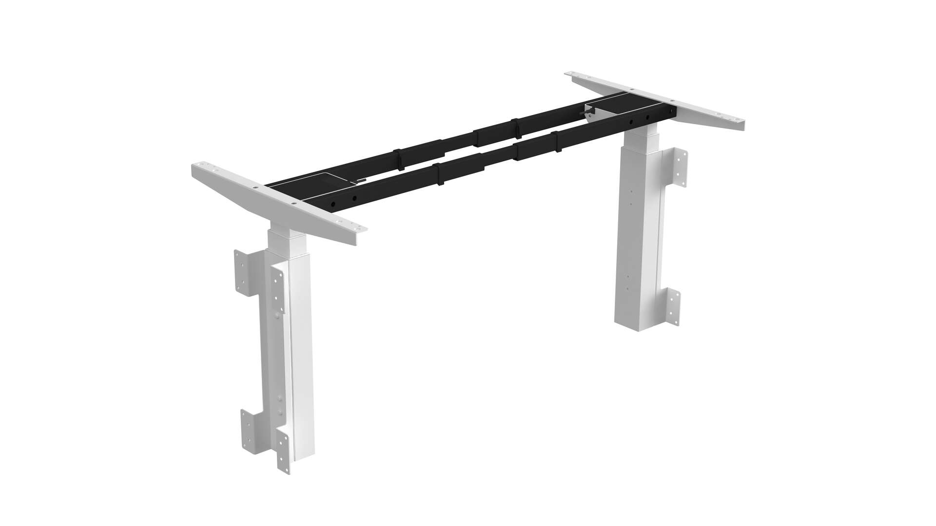 Double leg frame gable mounting